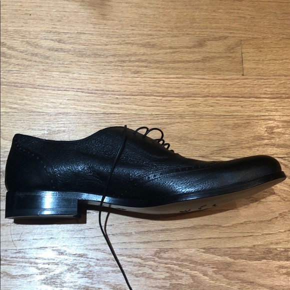 ETRO men’s black leather shoes size 42.5 main image 4
